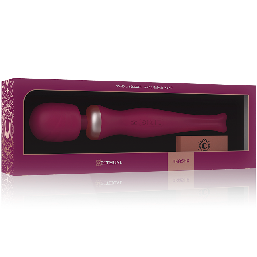 RITHUAL - POWERFUL RECHARGEABLE AKASHA WAND 2.0 ORCHID - NOCTURNA DESIRES