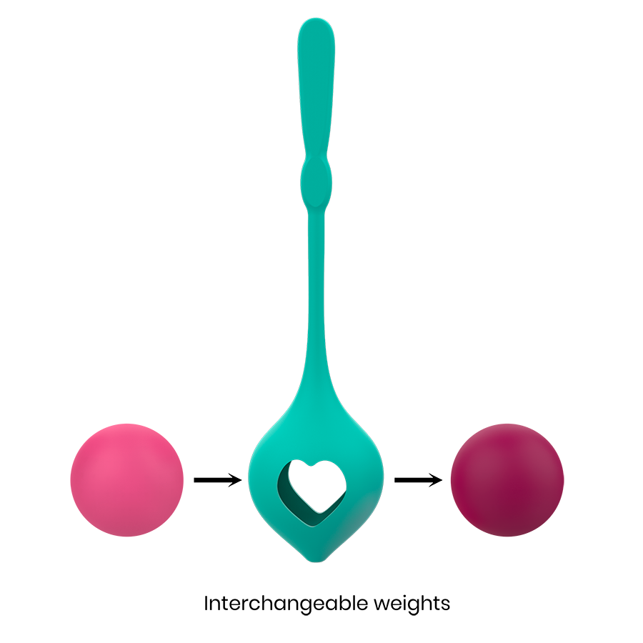 RITHUAL - DEVA AQUA GREEN PELVIC TRAINING SET - NOCTURNA DESIRES