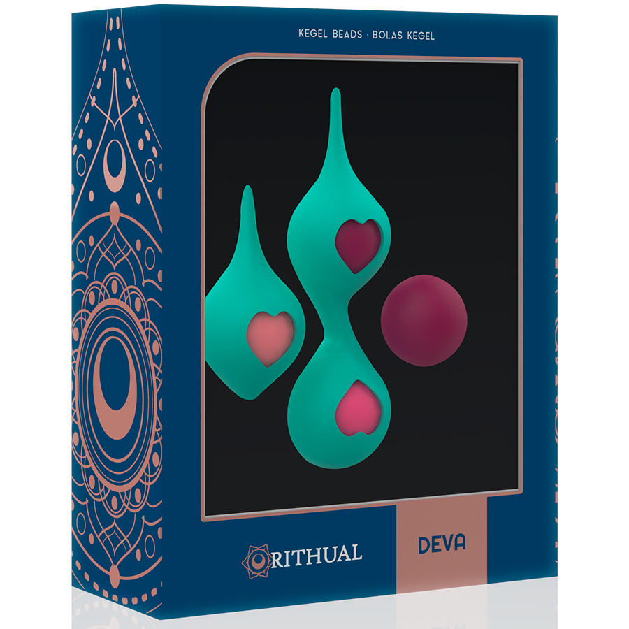RITHUAL - DEVA AQUA GREEN PELVIC TRAINING SET - NOCTURNA DESIRES