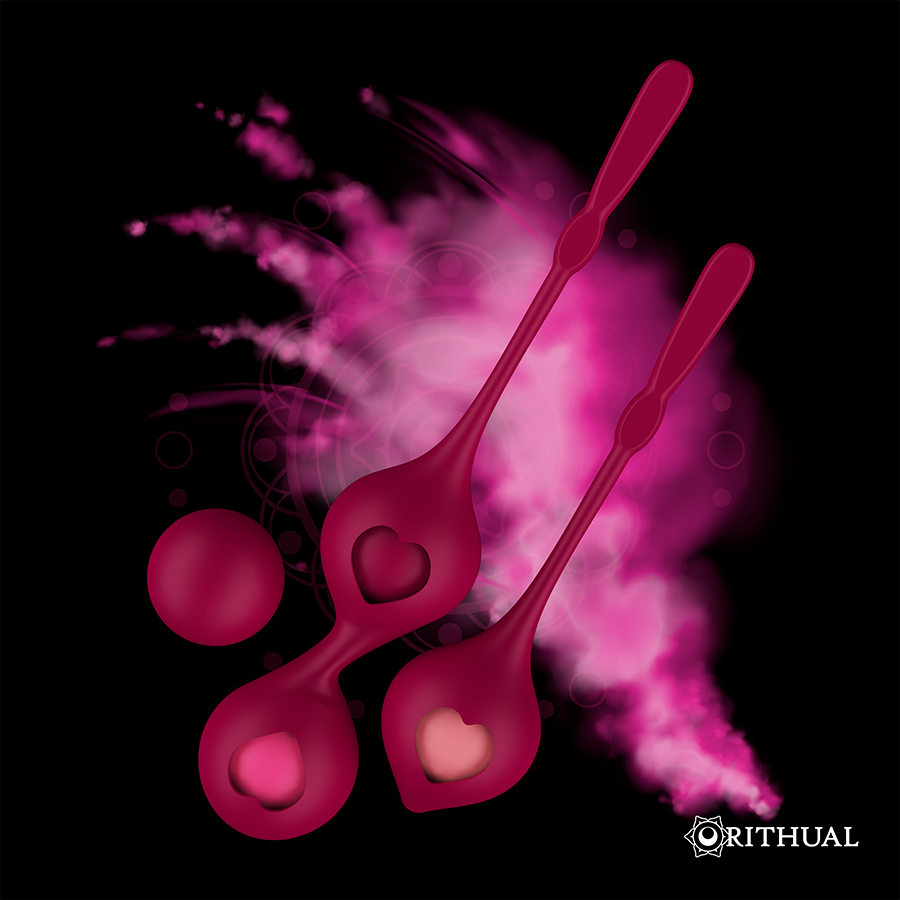 RITHUAL - ORCHID PELVIC TRAINING DEVA SET - NOCTURNA DESIRES