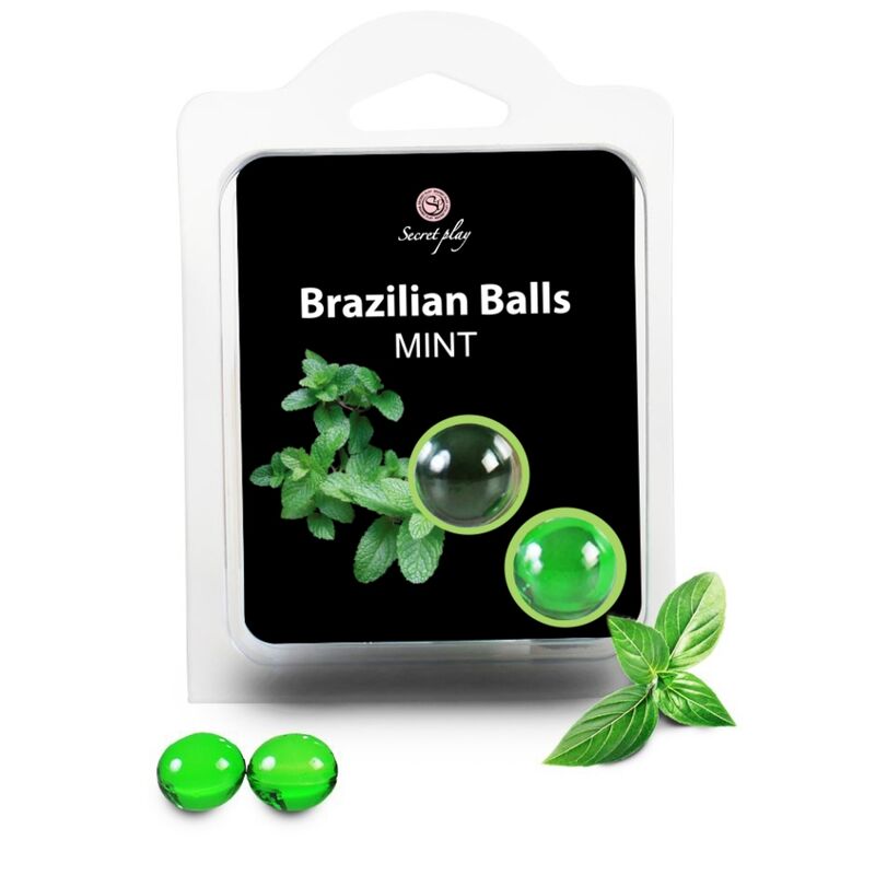 SECRETPLAY - 2 BRAZILIAN BALLS MINT SECRETPLAY COSMETIC NOCTURNA DESIRES
