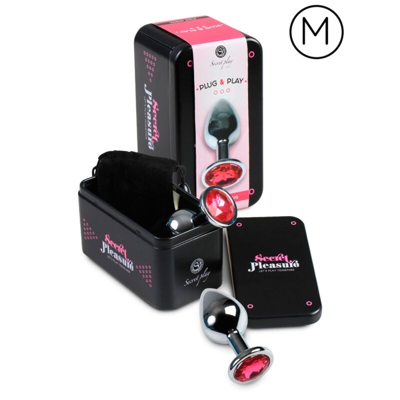 SECRETPLAY - PLUG ANAL FUCHSIA 8 CM SECRETPLAY TOYS NOCTURNA DESIRES