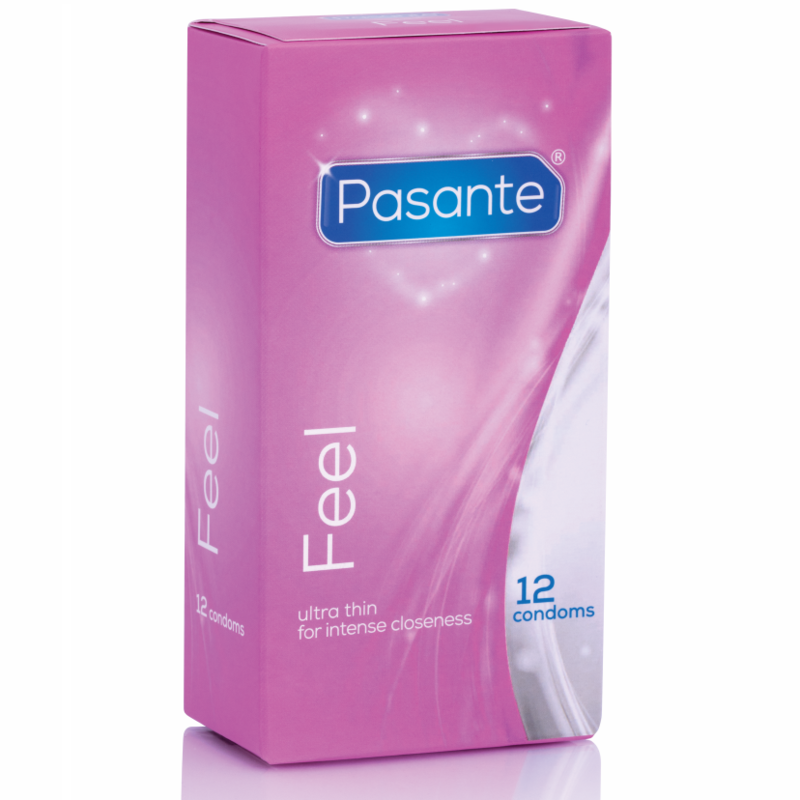 PASANTE - SENSITIVE ULTRA FINE CONDOMS 12 UNITS - NOCTURNA DESIRES
