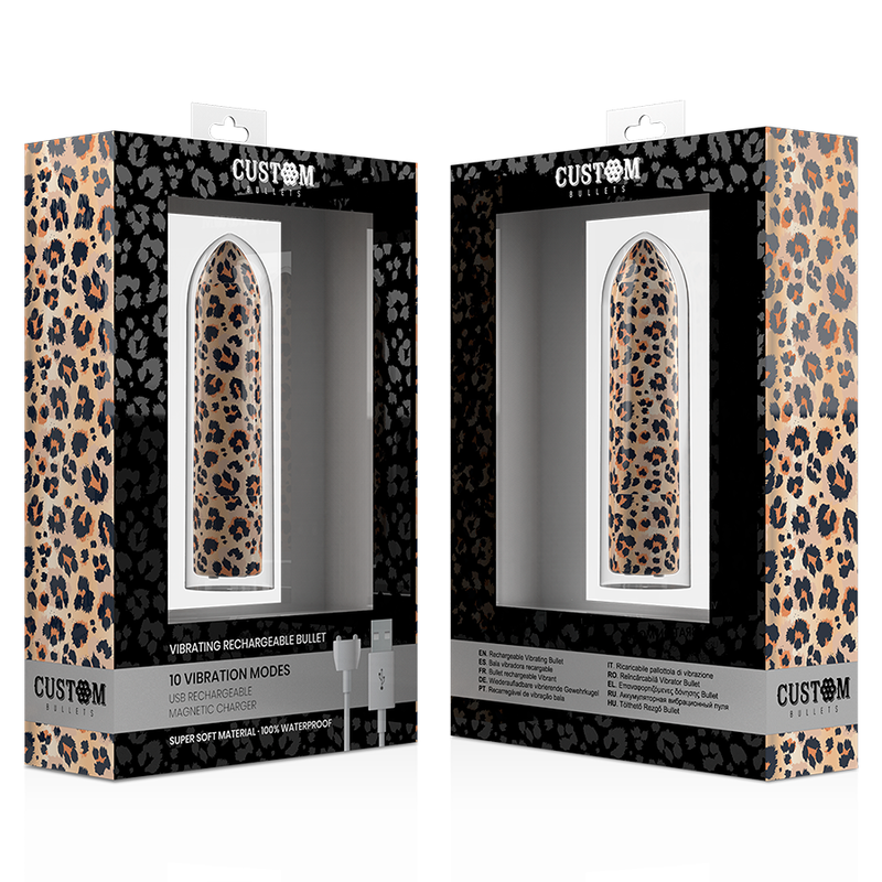 CUSTOM BULLETS - LEOPARD MAGNETIC 10 INTENSITIES - NOCTURNA DESIRES