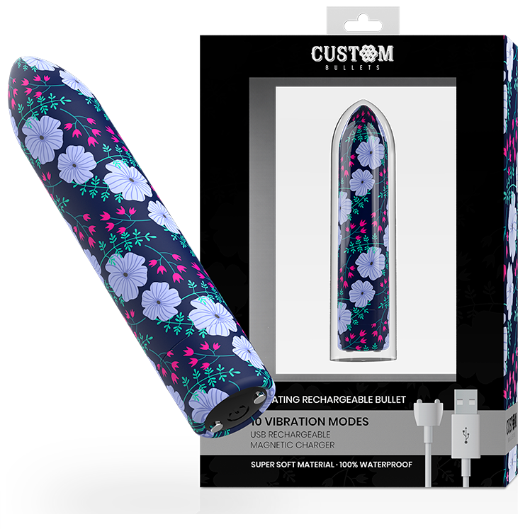 CUSTOM BULLETS - SPRING MAGNETIC BULLET 10 INTENSITIES - NOCTURNA DESIRES