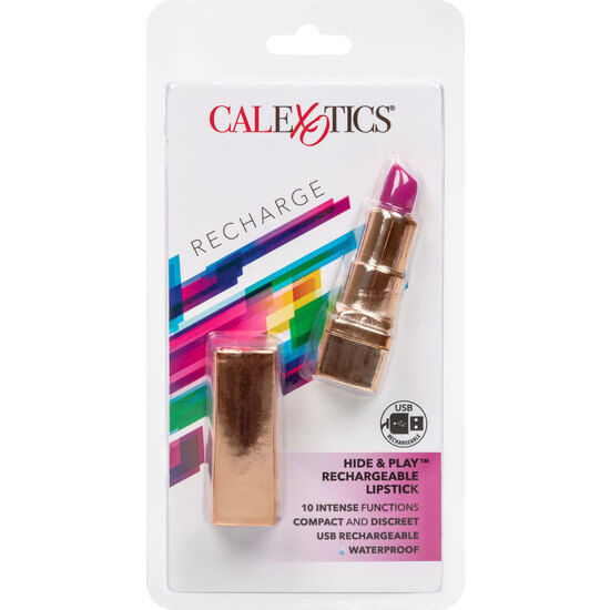 CALEXOTICS - HIDE & PLAY LIPSTICK RECHARGE PURPLE - NOCTURNA DESIRES