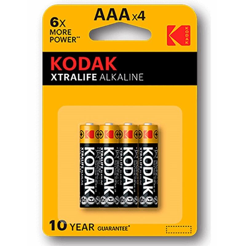 KODAK - XTRALIFE ALKALINE BATTERY AAA LR03 BLISTER * 4 - NOCTURNA DESIRES