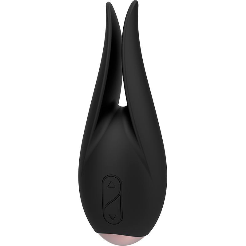 COQUETTE CHIC DESIRE - CLITORIAL STIMULATOR BLACK / GOLD FLOWER - NOCTURNA DESIRES