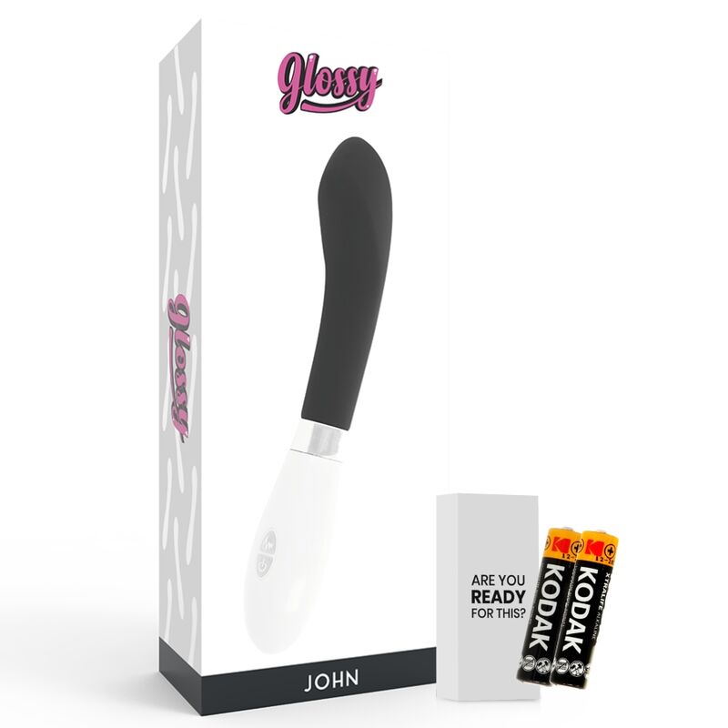 GLOSSY - JOHN VIBRATOR BLACK - NOCTURNA DESIRES