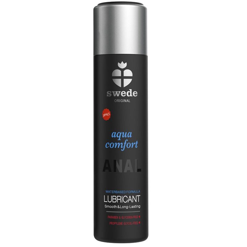 SWEDE - AQUA COMFORT ANAL WATER-BASED LUBRICANT 60 ML - NOCTURNA DESIRES
