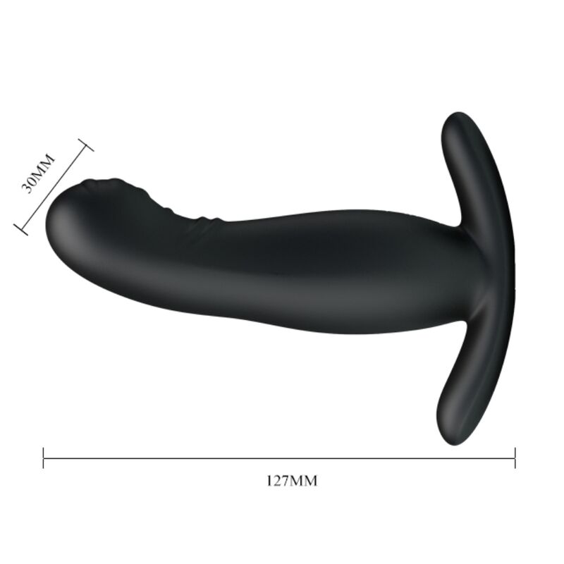 MR PLAY - RECHARGEABLE BLACK PROSTATE MASSAGER - NOCTURNA DESIRES