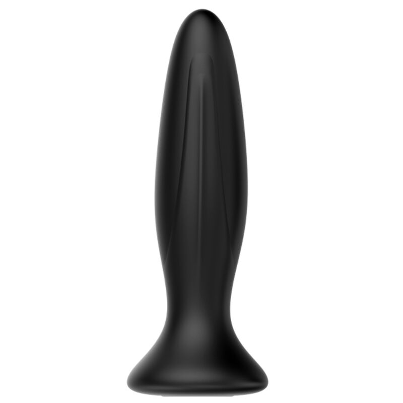 MR PLAY - RECHARGEABLE BLACK VIBRATOR ANAL PLUG - NOCTURNA DESIRES