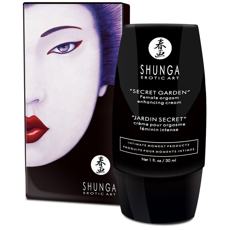 SHUNGA - INTENSE FEMALE ORGASM CREAM SECRET GARDEN SHUNGA APHRODISIACS NOCTURNA DESIRES
