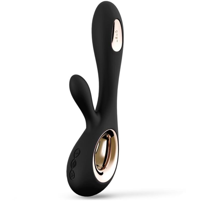 LELO - SORAYA WAVE VIBRATOR RABBIT BLACK - NOCTURNA DESIRES