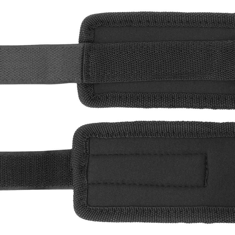 DARKNESS - NEOPRENE HANDCUFFS - NOCTURNA DESIRES