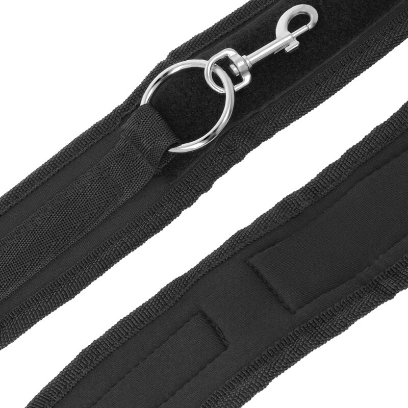 DARKNESS - NEOPRENE HANDCUFFS - NOCTURNA DESIRES