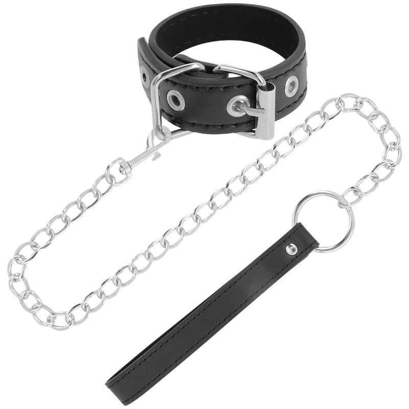 DARKNESS - PENIS RING WITH STRAP - NOCTURNA DESIRES