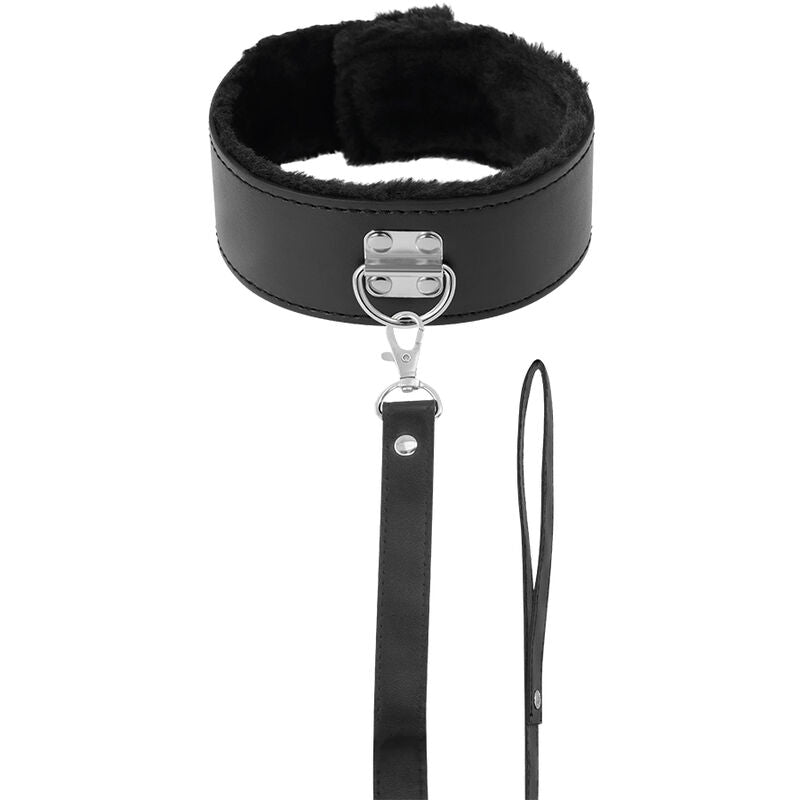 DARKNESS - LINED NECKLACE WITH TITANIUM CHAIN - NOCTURNA DESIRES