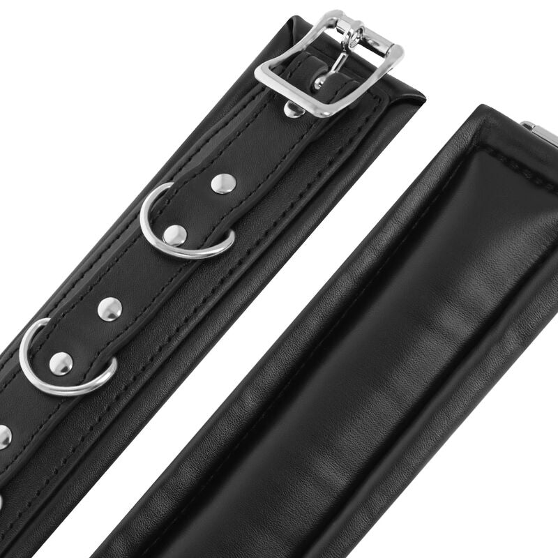 DARKNESS - PADDED BDSM HANDCUFFS - NOCTURNA DESIRES