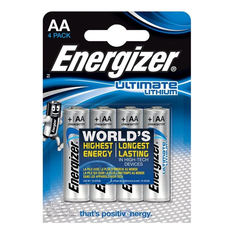 ENERGIZER - ULTIMATE LITHIUM AA L91 LR6 1,5V *4 - NOCTURNA DESIRES