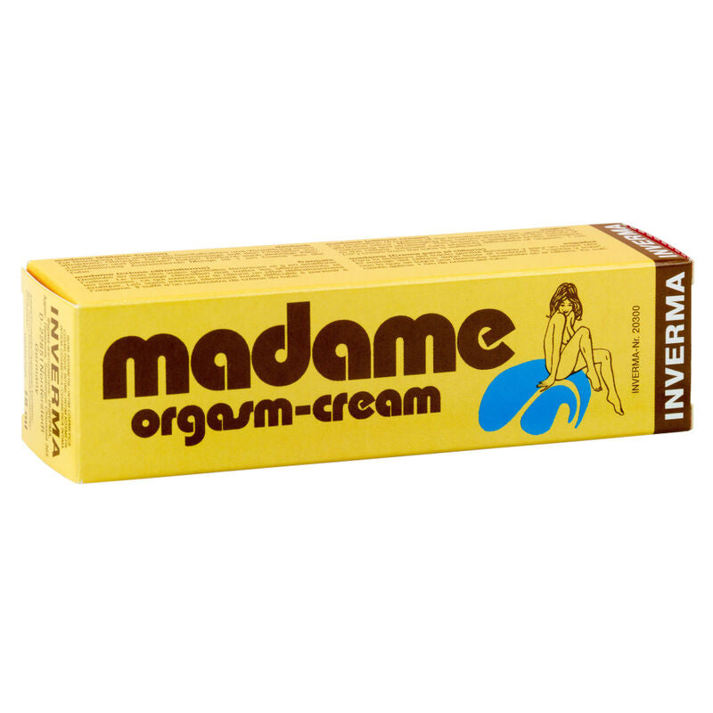 INVERMA - MADAME ORGASM CREAM - NOCTURNA DESIRES