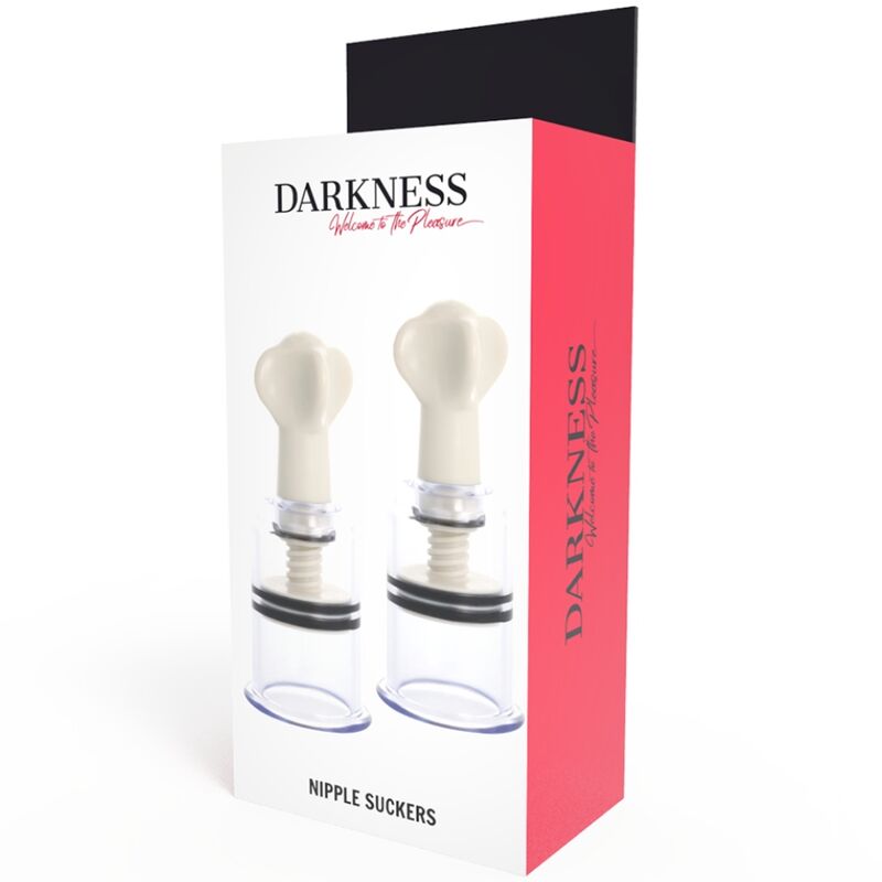 DARKNESS - TRANSPARENT NIPPLE SUCKER 5CM DIAMETER - NOCTURNA DESIRES