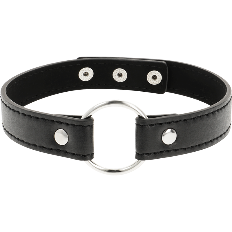COQUETTE CHIC DESIRE - VEGAN LEATHER NECKLACE WOMAN ACCESSORY - NOCTURNA DESIRES
