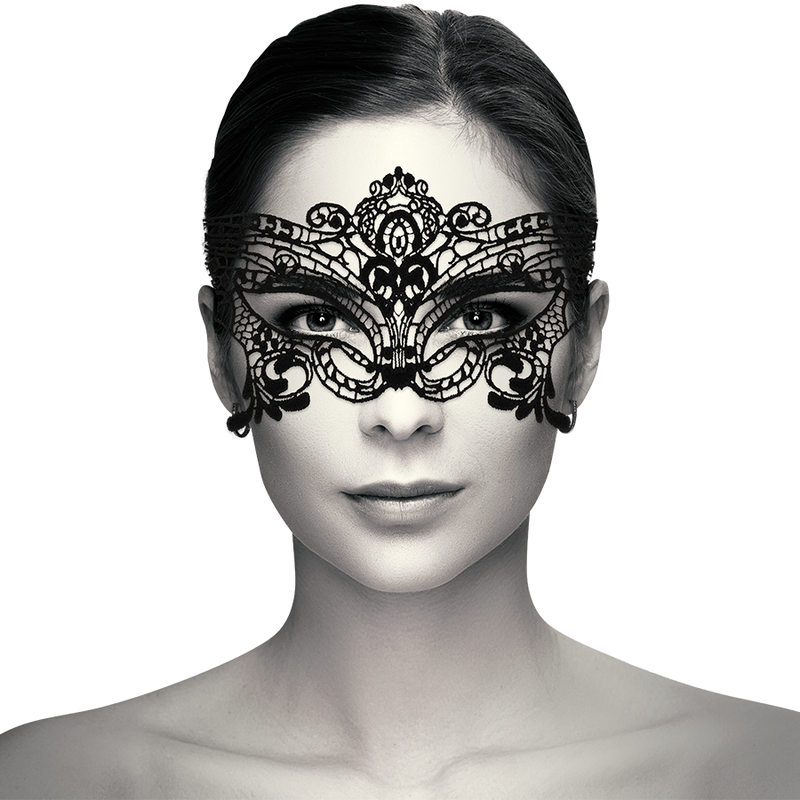 COQUETTE CHIC DESIRE - LACE MASK BLACK - NOCTURNA DESIRES