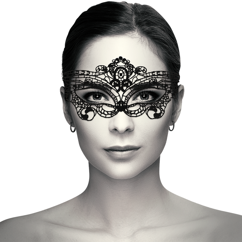 COQUETTE CHIC DESIRE - LACE MASK BLACK - NOCTURNA DESIRES