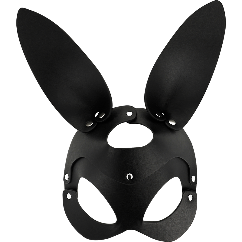 COQUETTE CHIC DESIRE - VEGAN LEATHER MASK WITH BUNNY EARS - NOCTURNA DESIRES