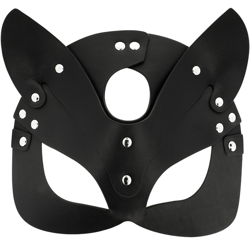 COQUETTE CHIC DESIRE - VEGAN LEATHER MASK WITH BUNNY EARS - NOCTURNA DESIRES