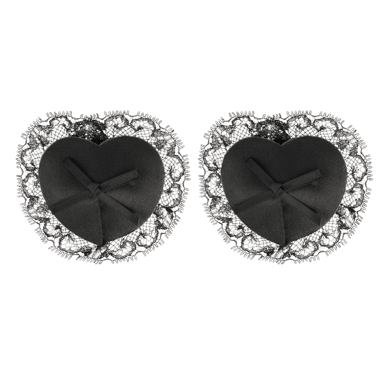 COQUETTE CHIC DESIRE - NIPPLE COVERS LACE BLACK - NOCTURNA DESIRES