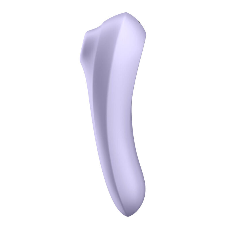SATISFYER - DUAL PLEASURE AIR PULSE VIBRATOR MAUVE - NOCTURNA DESIRES