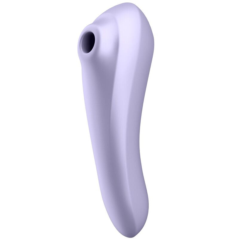 SATISFYER - DUAL PLEASURE AIR PULSE VIBRATOR MAUVE - NOCTURNA DESIRES
