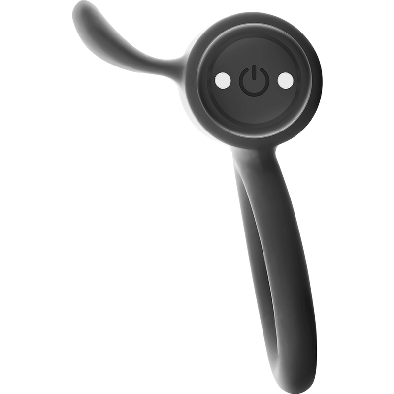 BLACK&SILVER - CAMERON BLACK RECHARGEABLE RING - NOCTURNA DESIRES