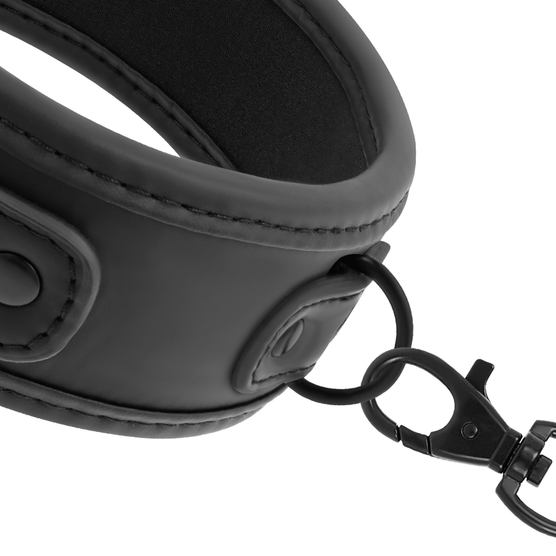 FETISH SUBMISSIVE - NOPRENE LINING CHAIN NECKLACE FETISH SUBMISSIVE BONDAGE NOCTURNA DESIRES