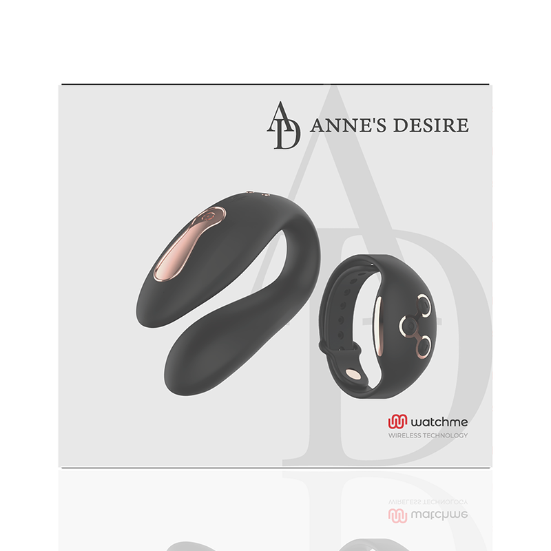 ANNE'S DESIRE - DUAL PLEASURE TECNOLOG A WATCHME BLACK/GOLD - NOCTURNA DESIRES