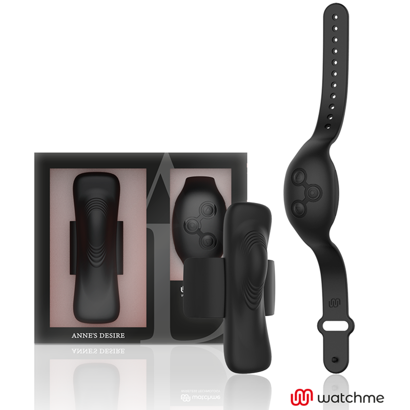 ANNE'S DESIRE - PANTY PLEASURE TECNOLOG A WATCHME BLACK - NOCTURNA DESIRES