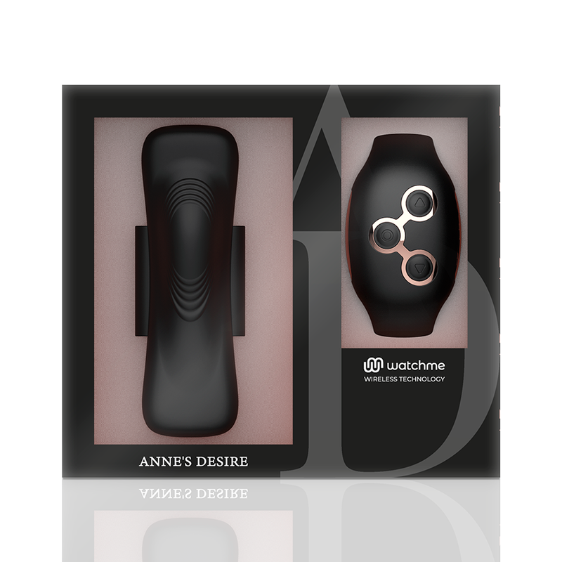ANNE'S DESIRE - PANTY PLEASURE TECNOLOG A WATCHME BLACK/GOLD - NOCTURNA DESIRES