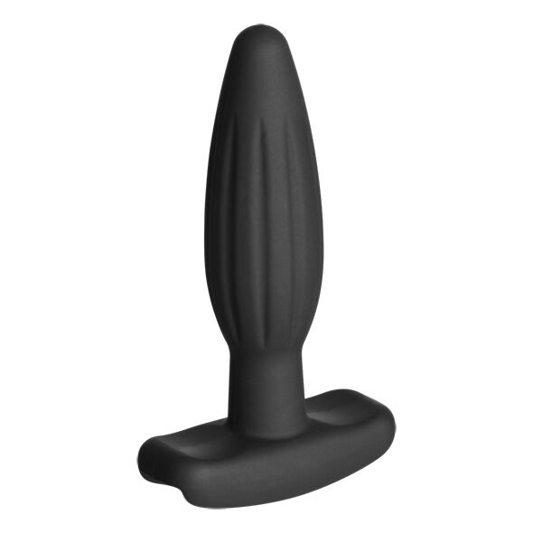 ELECTRASTIM - SILICONE BLACK ROCKER BUTT PLUG SMALL - NOCTURNA DESIRES