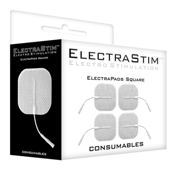 ELECTRASTIM - SQUARE SELF ADHESIVE PADS - NOCTURNA DESIRES