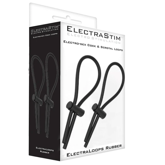 ELECTRASTIM - RUBBER ADJ. COCK AND SCROTAL LOOPS - NOCTURNA DESIRES