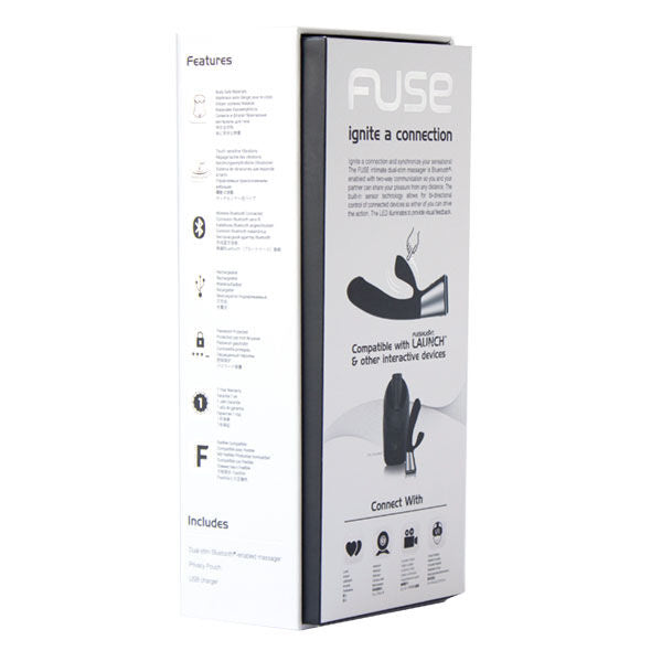 KIIROO - OHMIBOD FUSE APP REMOTE CONTROL BLACK - NOCTURNA DESIRES