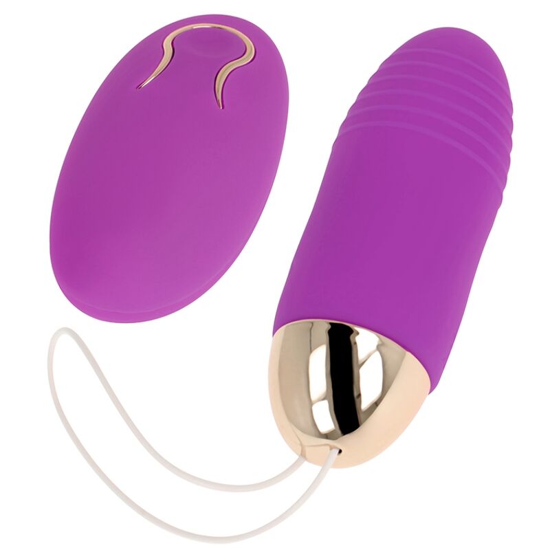 OHMAMA - REMOTE CONTROL VIBRATING EGG 10 SPEEDS PURPLE - NOCTURNA DESIRES