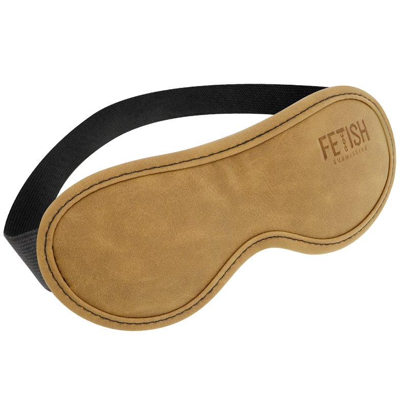 FETISH SUBMISSIVE ORIGEN - VEGAN LEATHER MASK WITH NEOPRENE LINING - NOCTURNA DESIRES