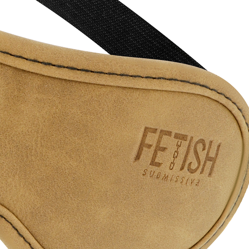 FETISH SUBMISSIVE ORIGEN - VEGAN LEATHER MASK WITH NEOPRENE LINING - NOCTURNA DESIRES