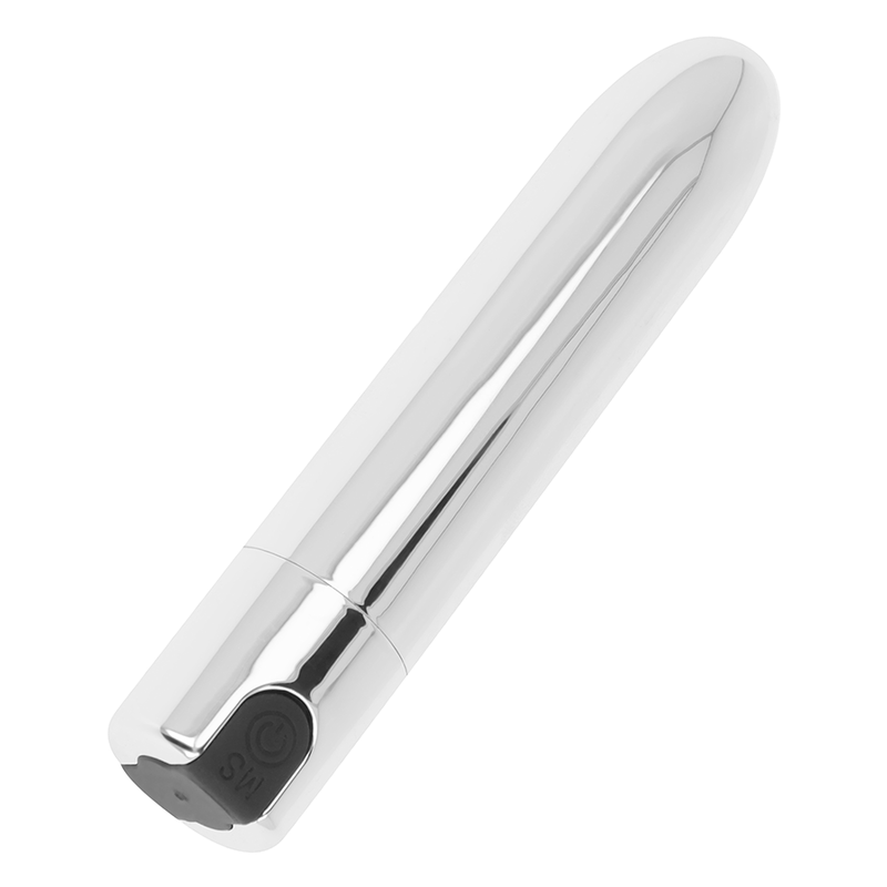 OHMAMA - SILVER VIBRATING BULLET 9.5 CM - NOCTURNA DESIRES