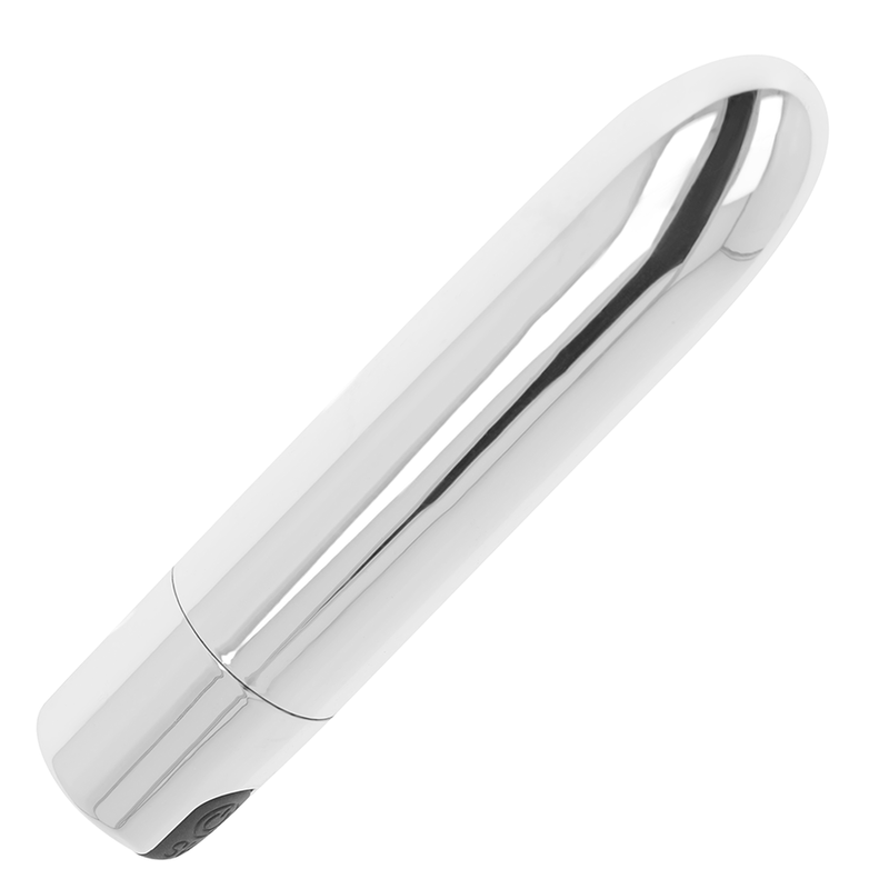 OHMAMA - SILVER VIBRATING BULLET 9.5 CM - NOCTURNA DESIRES
