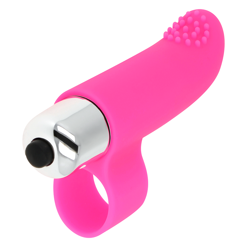 OHMAMA - TEXTURED VIBRATING THIMBLE 8 CM - NOCTURNA DESIRES