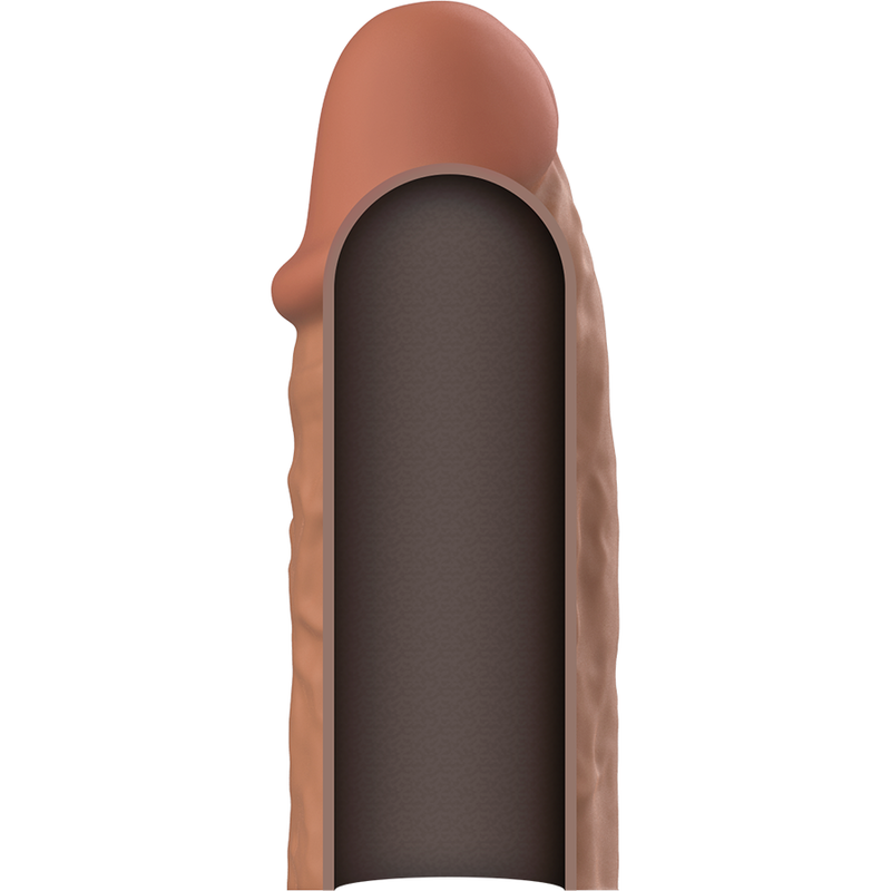 VIRILXL - LIQUID SILICONE V3 BROWN PENIS EXTENSION - NOCTURNA DESIRES